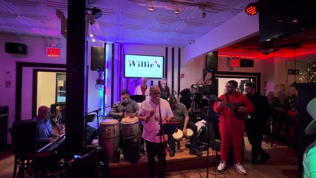 Wednesday, 3/4/26; Juan Marcano’s Conjunto Bembe at Willie's Steakhouse; Video by Raul Marquez