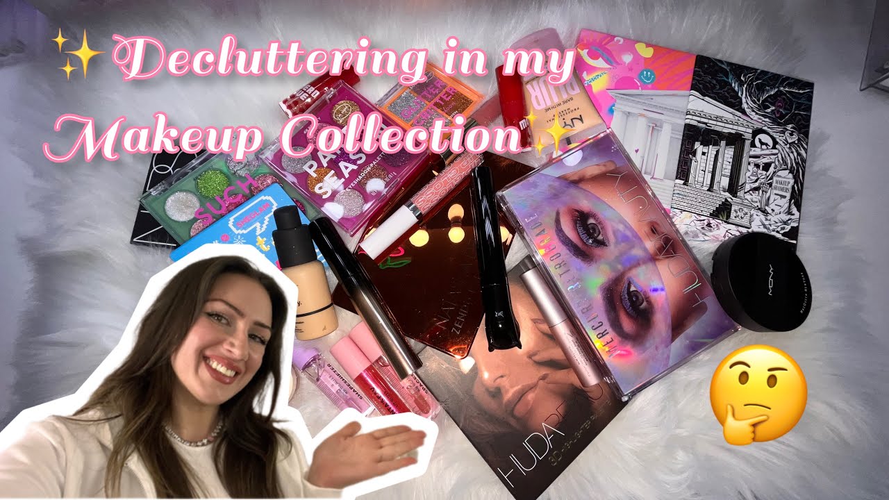 ✨Decluttering in my make-up collection✨