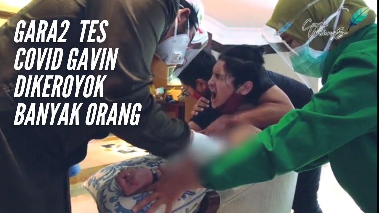 GAVIN DIKEROYOK ORANG