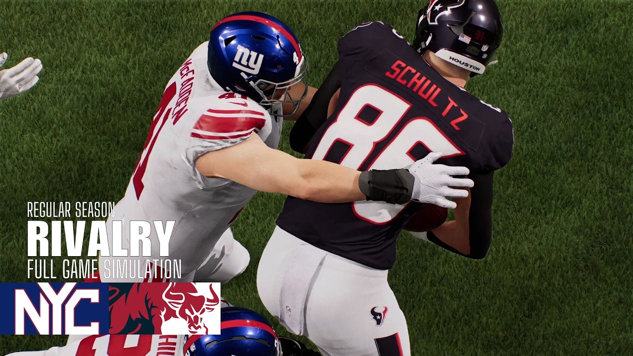 Giants vs. Texans | 2026 Rivalry Game | Madden NFL 26 Simulation