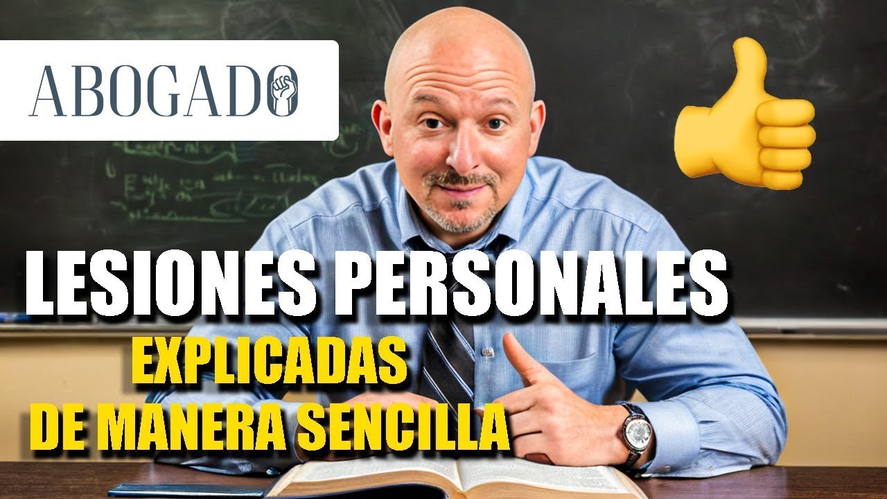T&eacute;rminos Legales de Lesiones Personales: Gu&iacute;a 🇺🇸📚