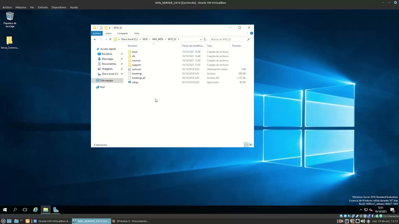Instalación de un sistema operativo por red con VirtualBox. Servidor PXE con Serva.