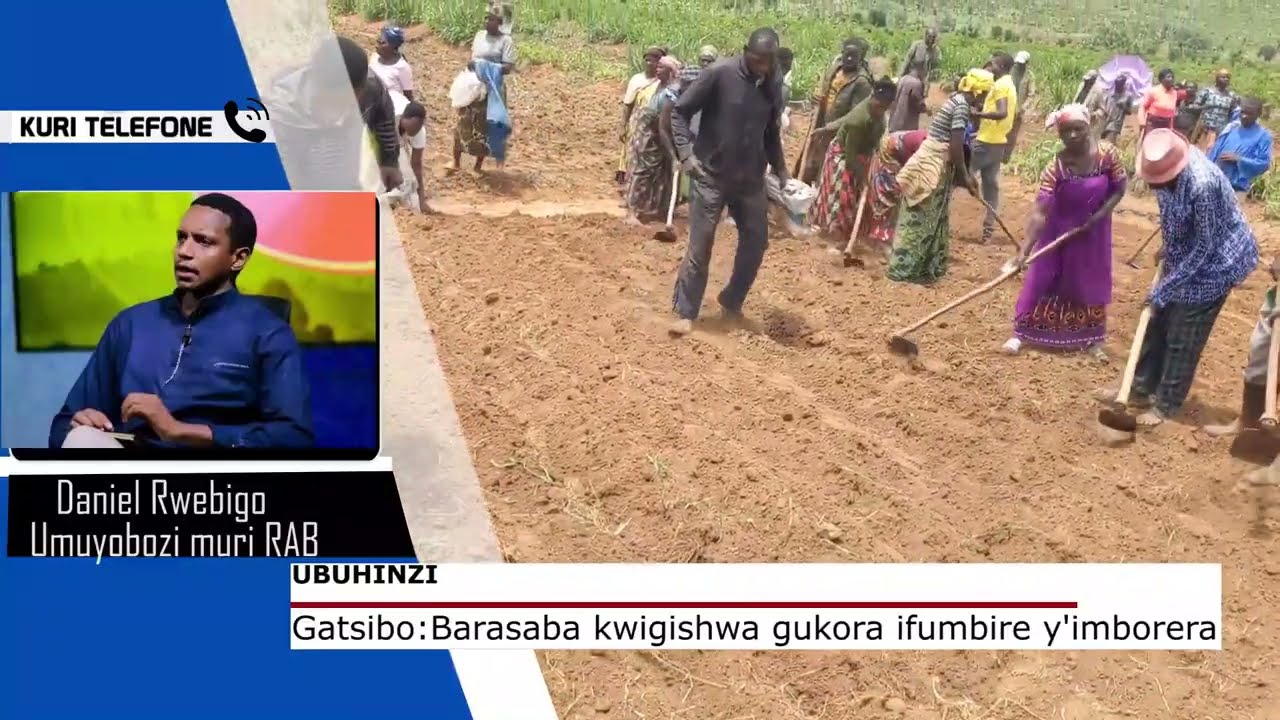 GATSIBO: BARASABA KWIGISHWA GUKORA IFUMBIRE Y'IMBORERA