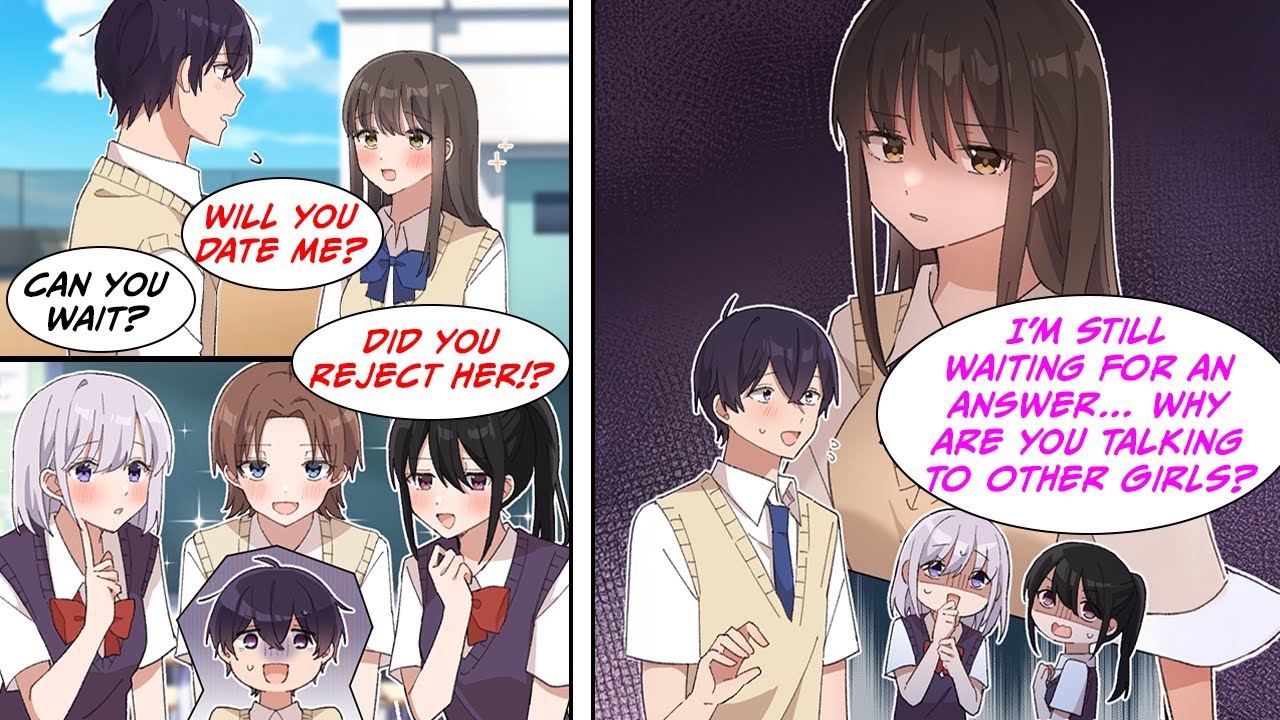 [Manga Dub] I become popular after the pretty girl at school asks me out and I ask her to wait...