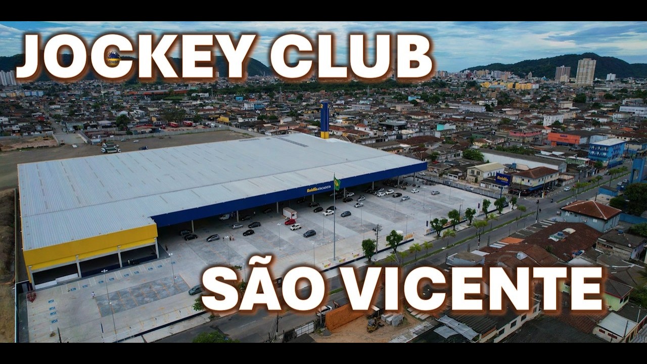 O MAIOR ATACAD&Atilde;O DA BAIXADA SANTISTA NA &Aacute;REA DO JOCKEY S&Atilde;O VICENTE VEJA COMO FICOU AP&Oacute;S FINALIZADO
