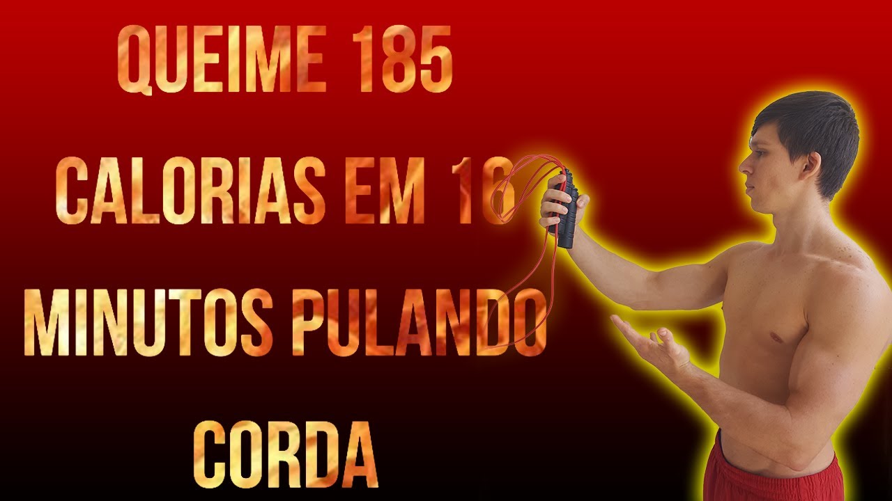 QUEIME 185 CALORIAS em 16 Minutos Pulando CORDA | Faça Junto
