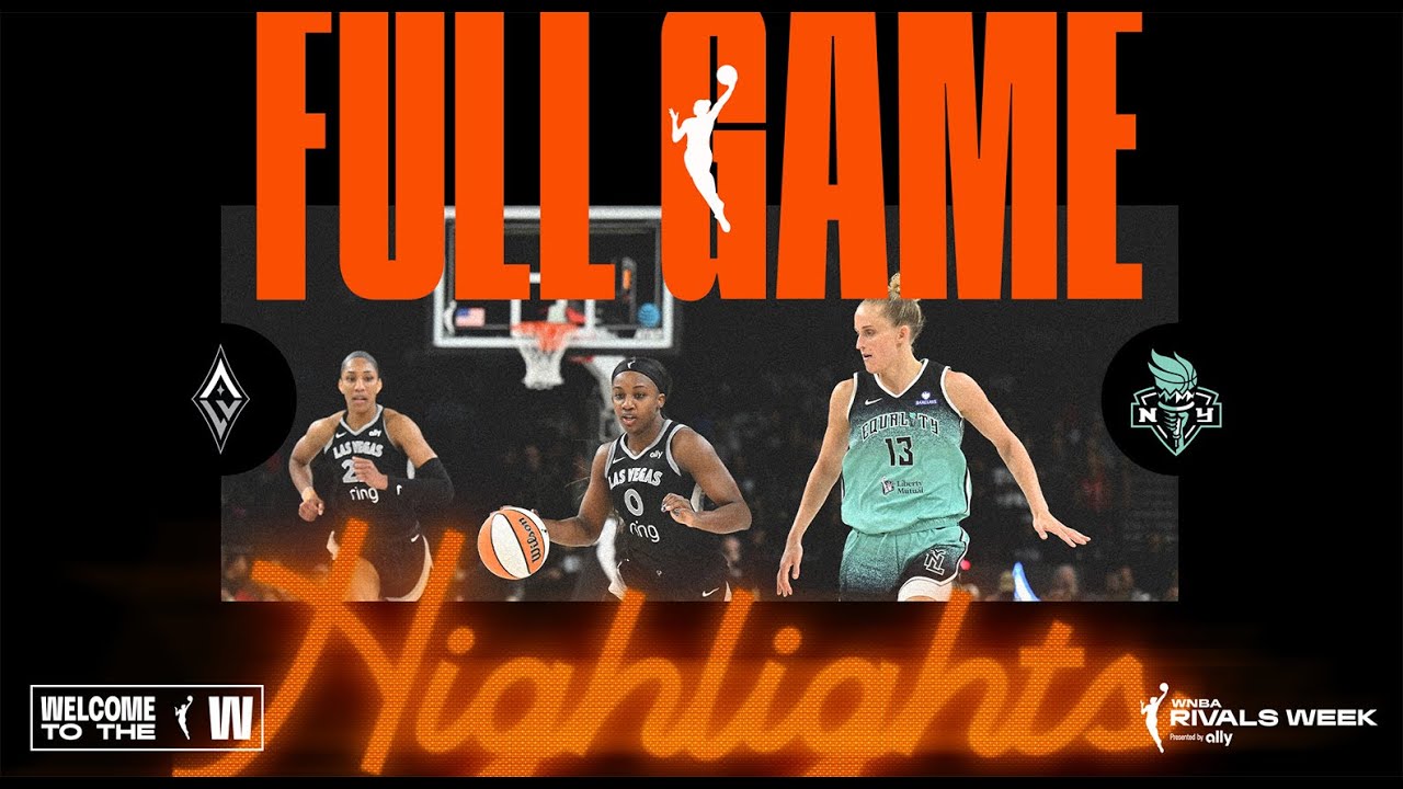 New York Liberty vs. Las Vegas Aces | FULL GAME HIGHLIGHTS | August 13, 2025