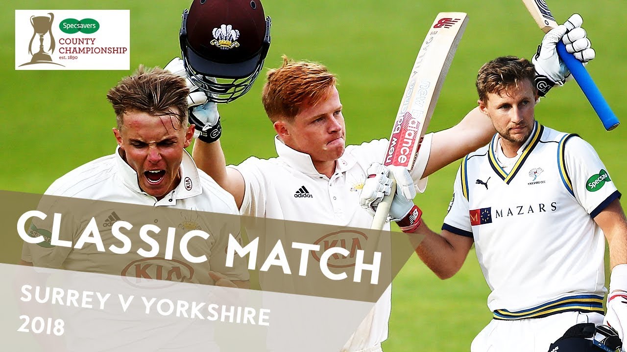 England Stars Face-Off in Classic Match! | ARCHIVE Surrey vs Yorks | Specsavers County Championship