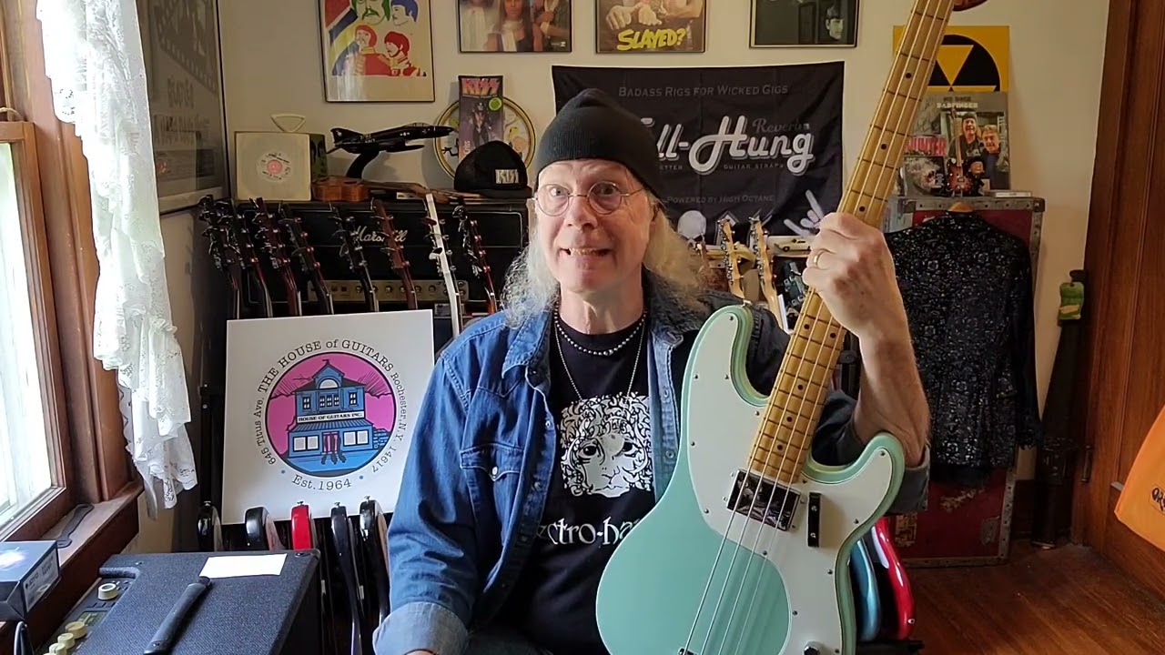 Fender Vintera II 70's Telecaster Bass Demo. #telecasterbass #fender