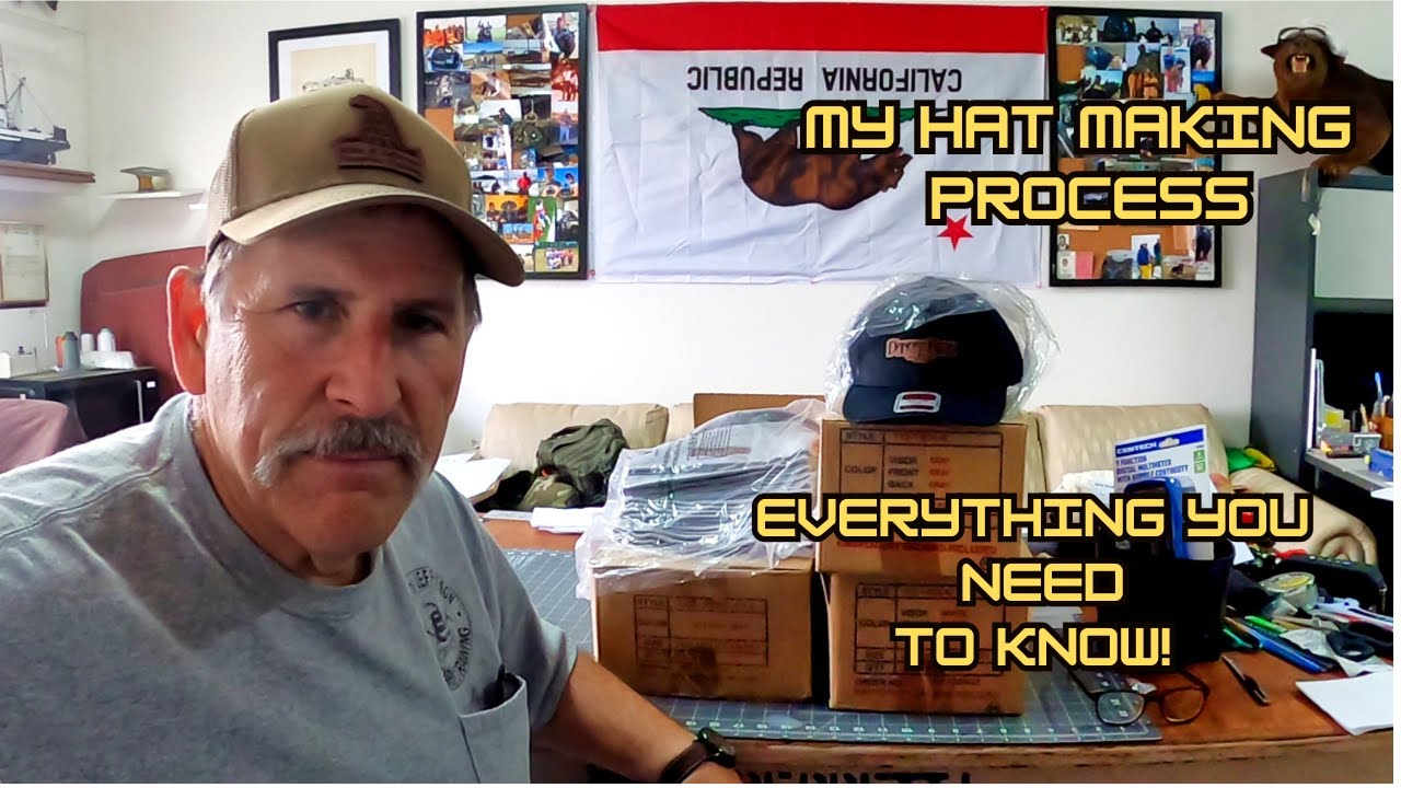My Laser Engraved Patched Hat Process.  All the tips and tricks!
