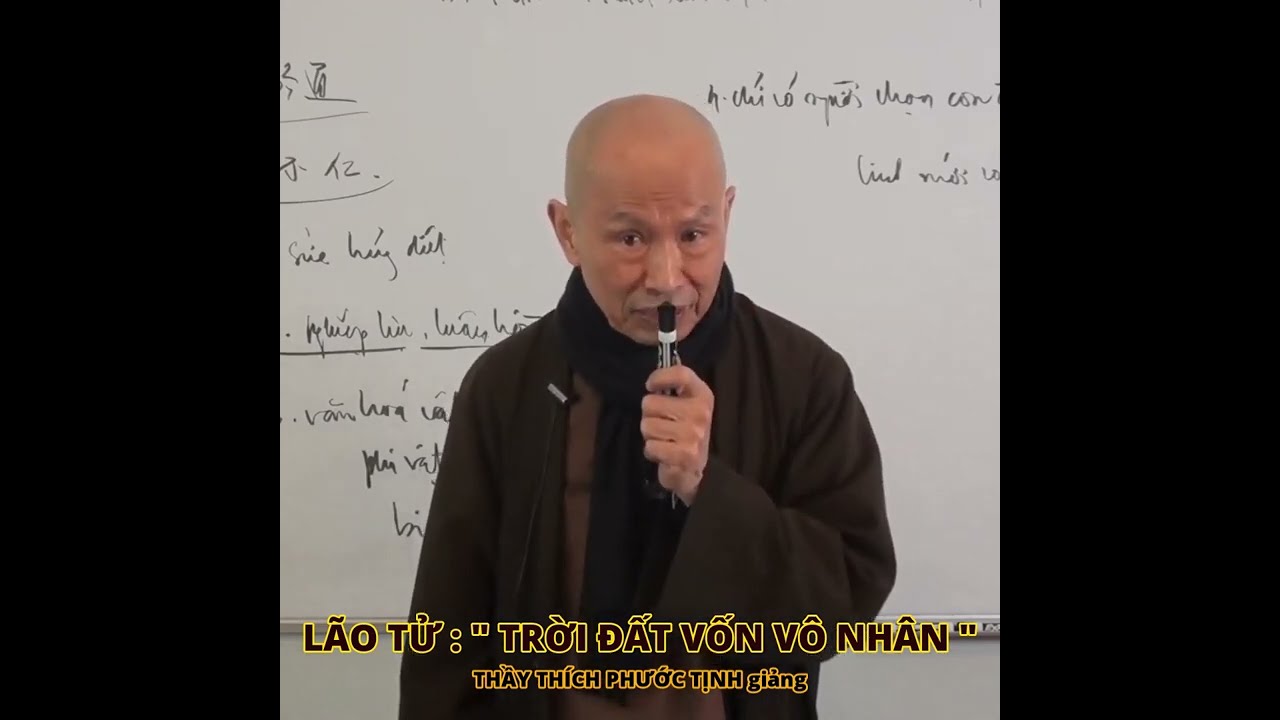 TRỜI ĐẤT VỐN VÔ NHÂN | Thầy Thích Phước Tịnh