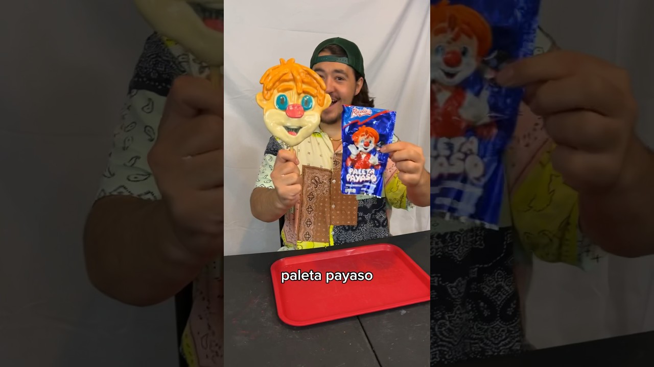 Perfect Paleta Payaso Clown!