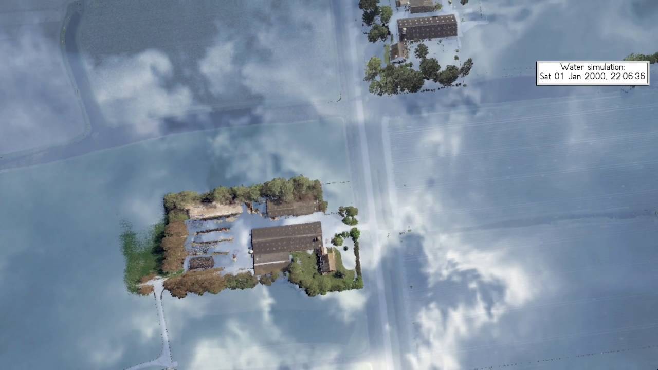 HHNK simulatie overstroming West-Friesland