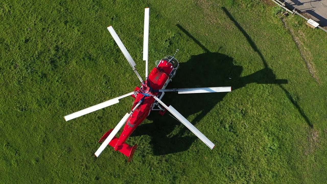 Best-of-Film Helikopter-Kranmontagen POTAIN MC 85B