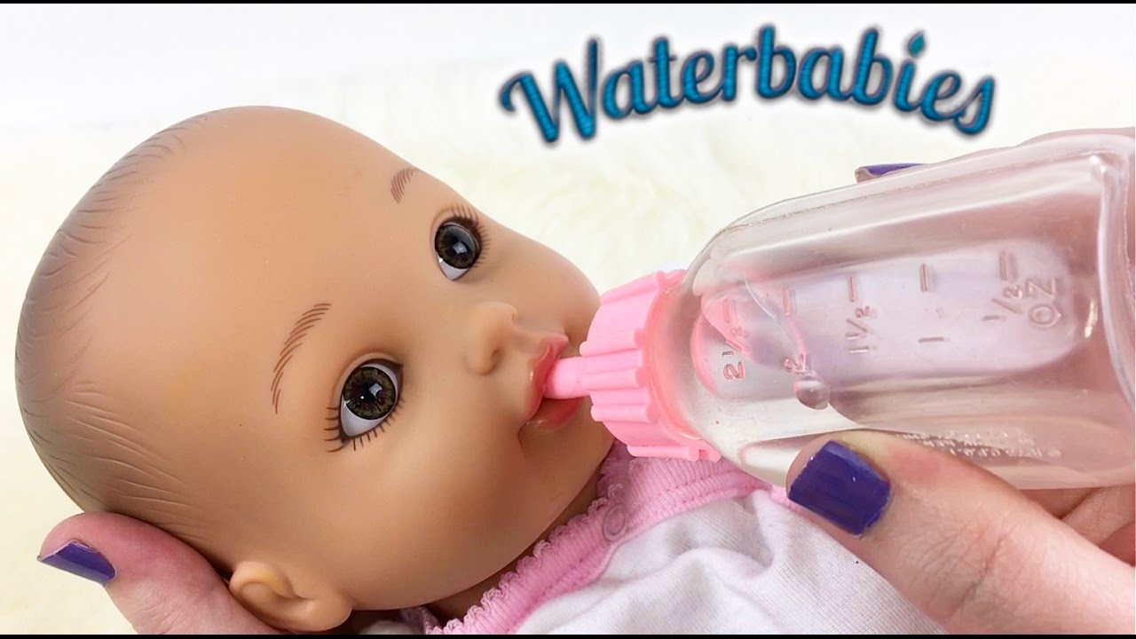 Water Babies Doll Feeding and Changing Routine