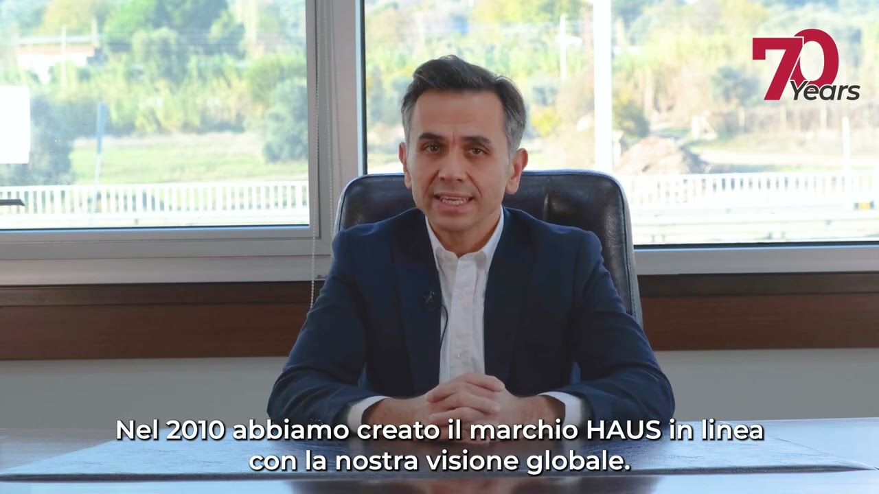 HAUS TECNOLOGIE PER CENTRIFUGHE Recinzioni 70th Anniversario- CEO HAKKI GOZLUGLU