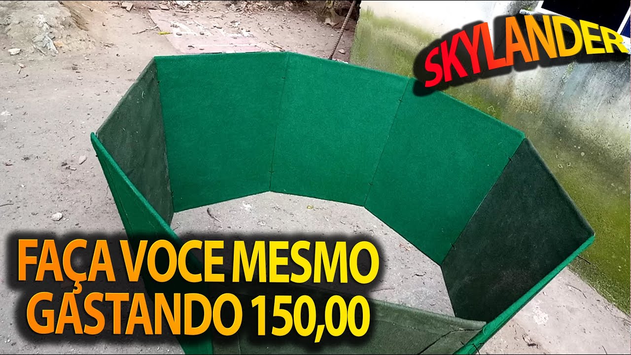como fazer rebolo ou tambor ( lista do material na descrição)