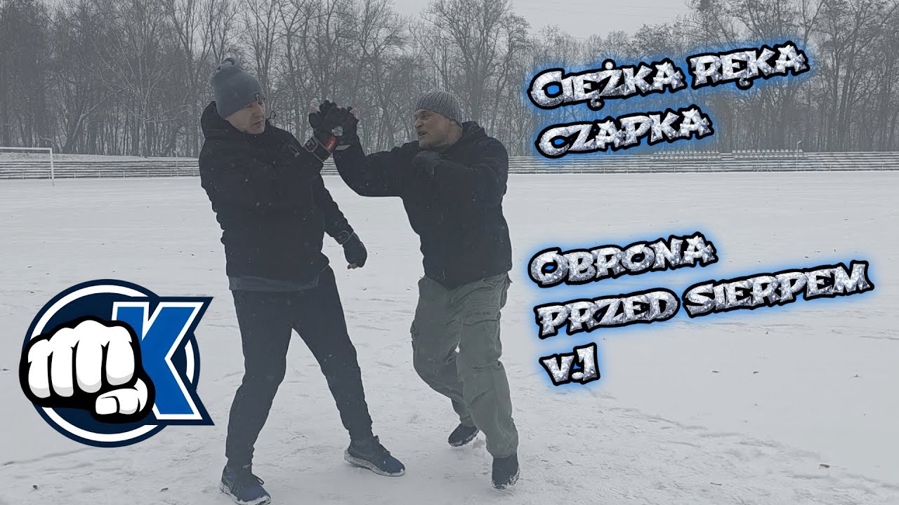 Ciężka ręka - czapka - Obrona przed sierpem v.1 - Wojtek Karaźniewicz - Sztuki Walki (008)
