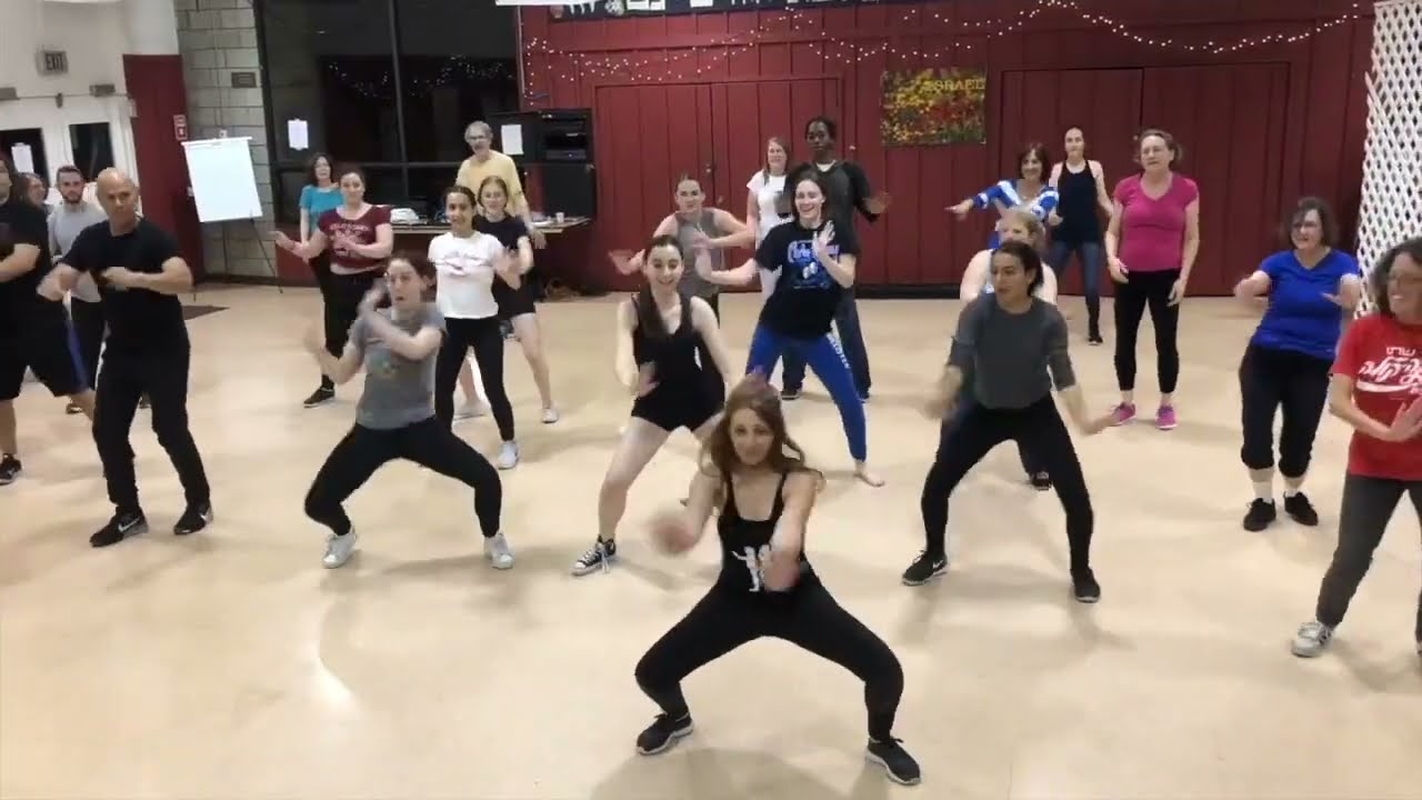 Toy dance mashup taught by Orly Star lead shatter Netta