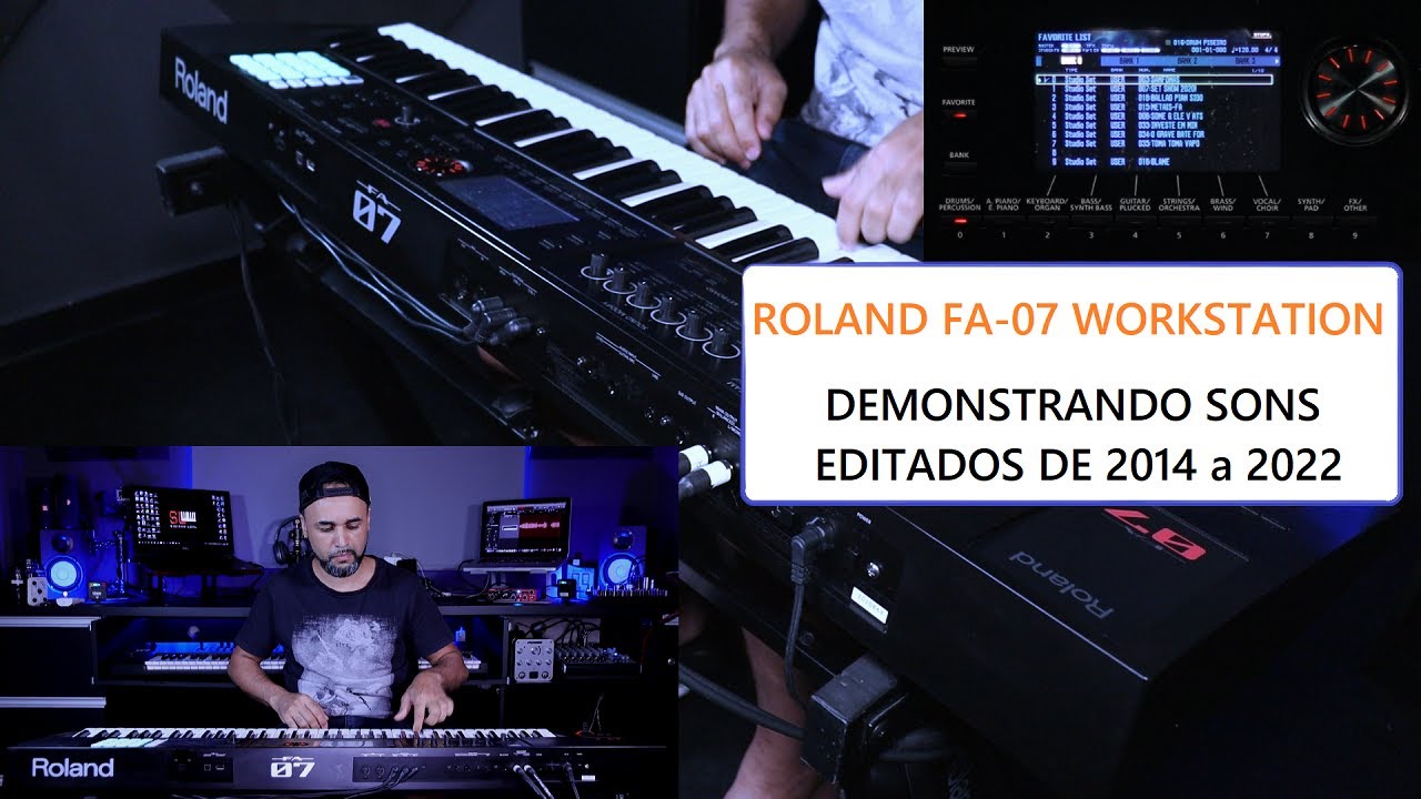 Meu ÚLTIMO VÍDEO com o FA-07 Workstation ( Edições de 2014 a 2022 )
