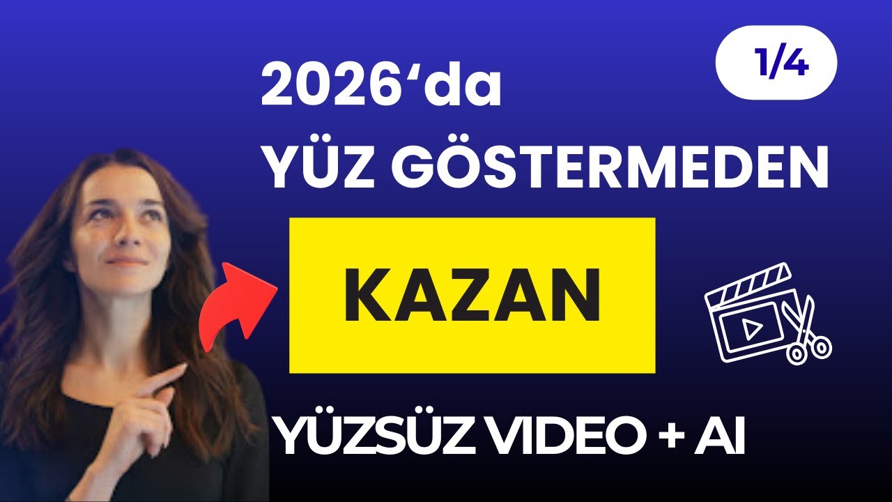 2026’da Yapay Zekâ ile Dijital Gelir: AI + Video Araçları (Yeni Başlayanlar) | 1/4