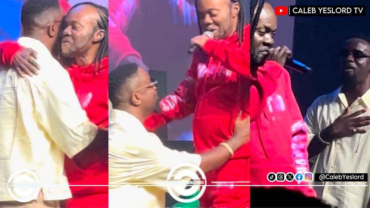 The moment Daddy Lumba called Sarkodie on stage at Valentine With Daddy Lumba Concert
