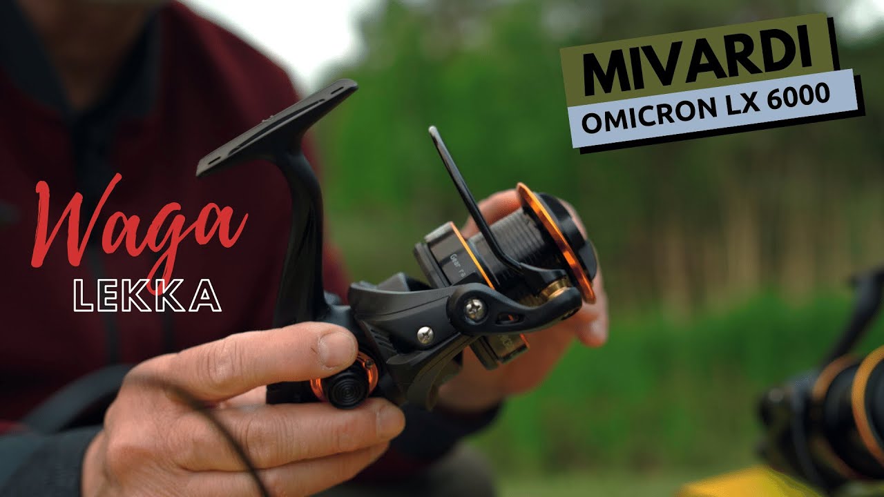 Mały lekki kołowrotek karpiowy Mivardi Omicron LX - nowość