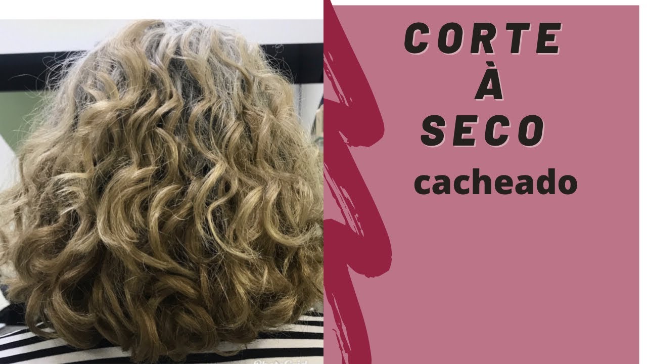 Corte com o Cabelo Seco Cacheado ✂️Lu Blanco