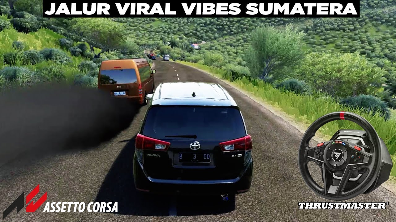 Keseruan Kebut Kebutan Pake Mobil Kijang Innova Diesel Lanjut Jazz 😉👌 Asseto Corsa Mod Indonesia