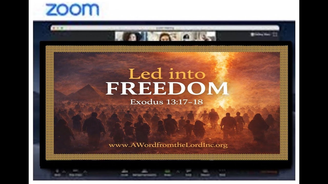 Bethlehem Zoom Bible Study: Led into Freedom
