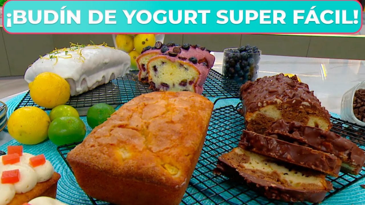 FÁCIL, BARATO Y RICO: El paso a paso para hacer budín de yogurt de diferentes sabores