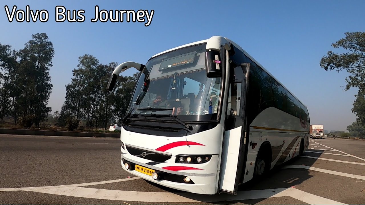 Volvo Bus Journey Ludhiana To Delhi in Yolo bus *Shatabdi se better hai ye bus*
