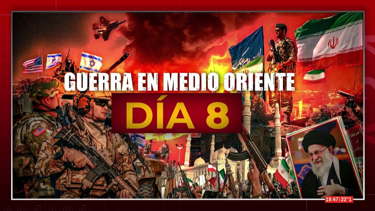 🔴 GUERRA EN MEDIO ORIENTE, DÍA 8: COBERTURA DE A24