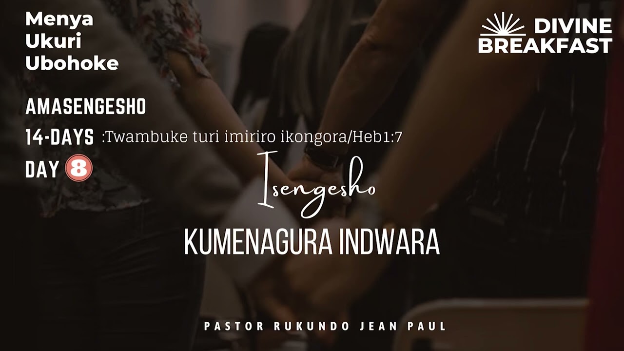 Divine breakfast | Kumenagura indwara | Menya Ukuri | Rukundo Jean Paul