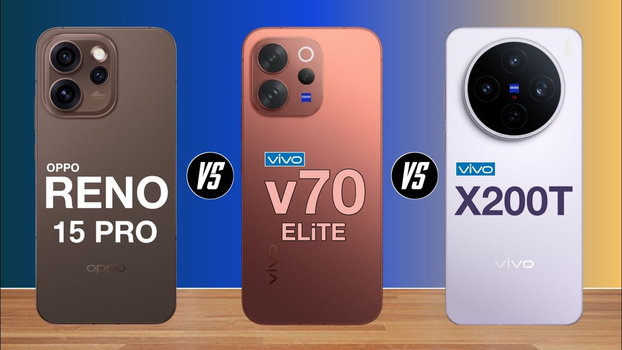 Oppo reno 15 pro vs vivo v70 elite vs vivo x200t - full comparison 🔥 which one is best