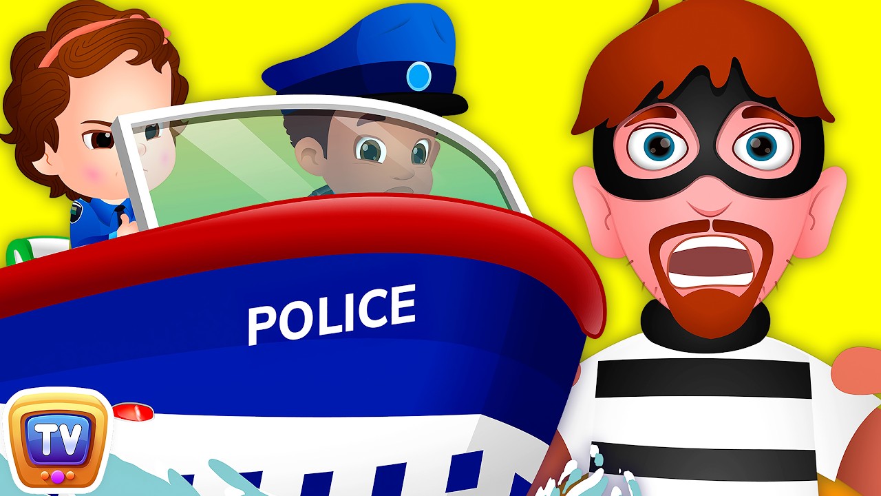 ChuChu TV Police Boat Chase Episode - Narrative Story - ChuChu TV Police Fun Cartoons for Kids