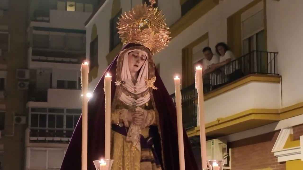 Rosario Vespertino Virgen del Desconsuelo y Visitación .Hermandad de Pasión y Muerte Sevilla