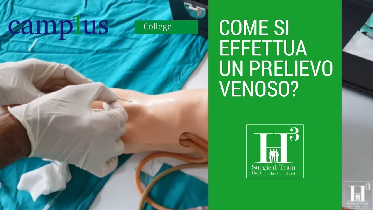 COME SI EFFETTUA UN PRELIEVO VENOSO? (H3 feat. Camplus Roma)