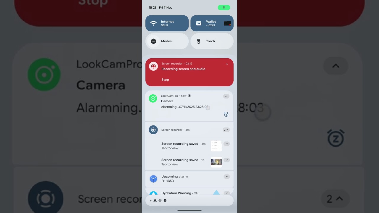 Настройка параметров в приложении LookCam Pro