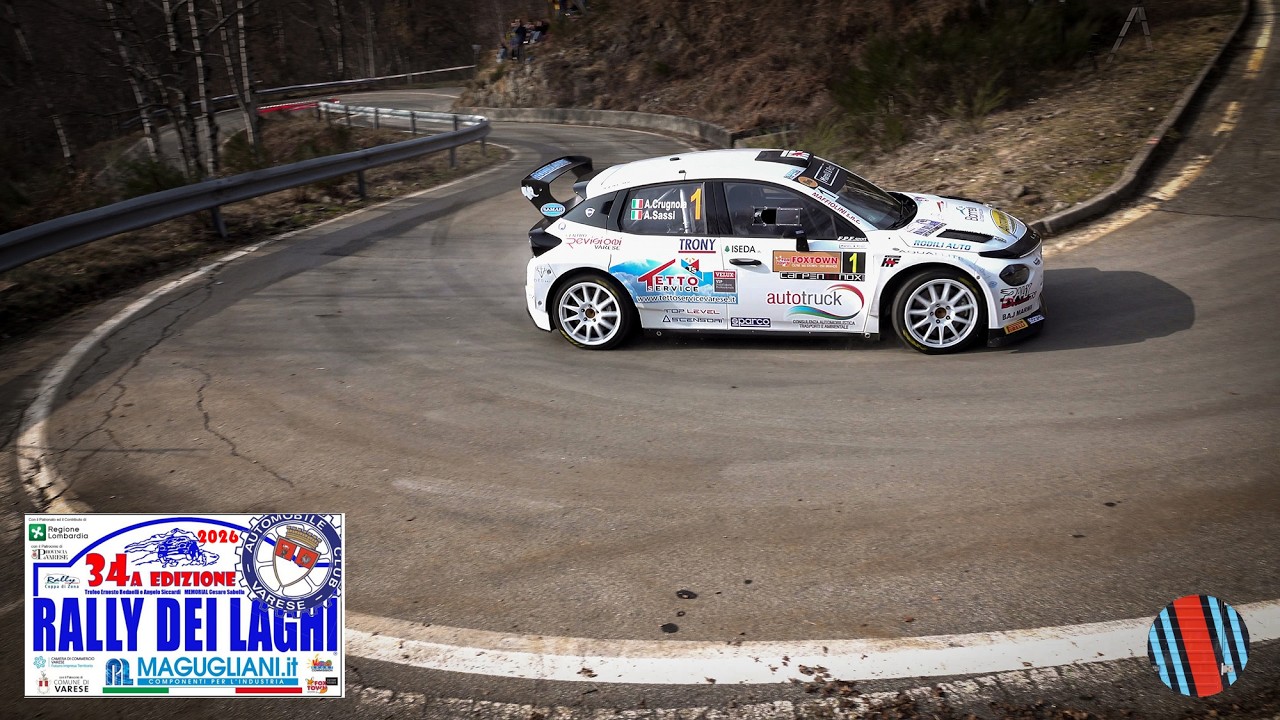 34° Rally dei Laghi 2026: MAX ATTACK & SHOW!!!