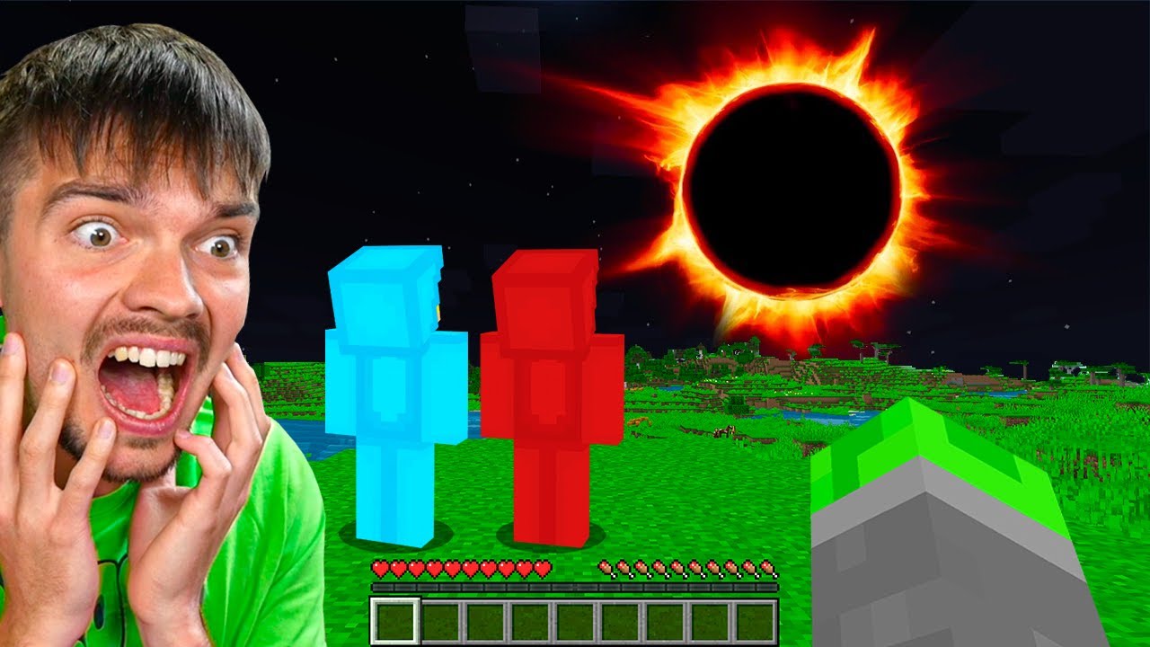 CO SIĘ STANIE JAK SŁOŃCE ZNIKNIE w Minecraft? *tajemnica*