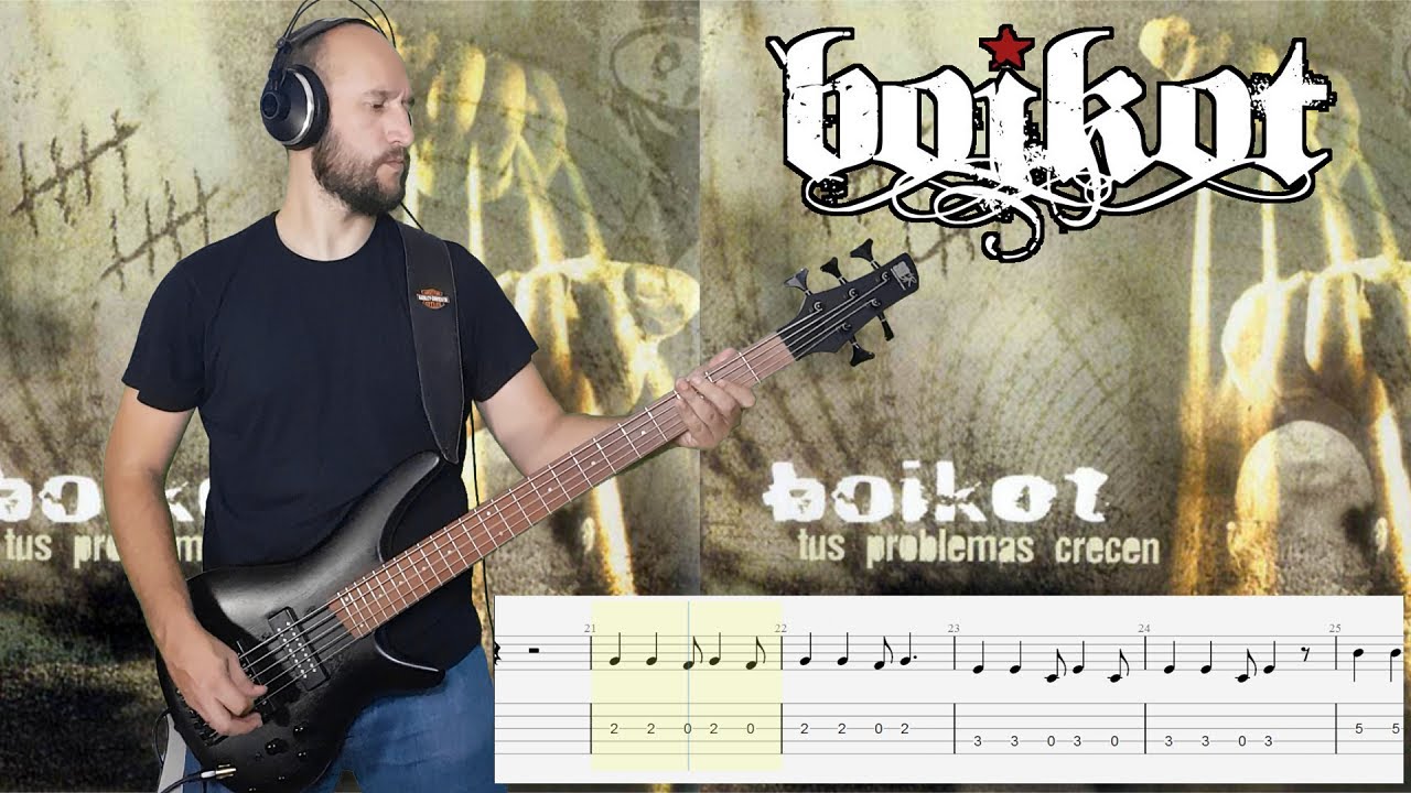 Boikot Bass Cover (+Tab): Destrozando 