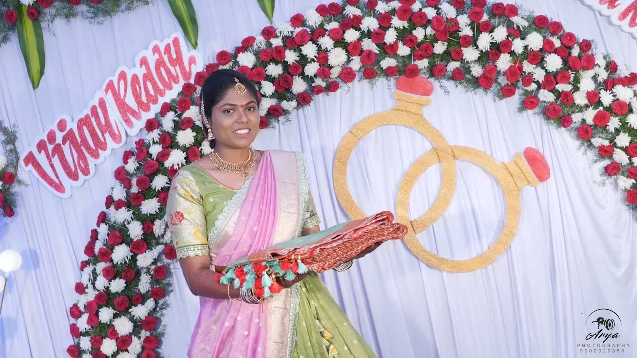 Vijayreddy with Rachana reddy Cinematic engazment