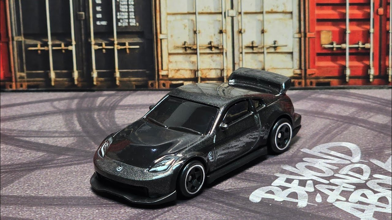 Unboxing the Black Beauty, Nissan 350Z Custom from Tokyo Drift by Hotwheels 