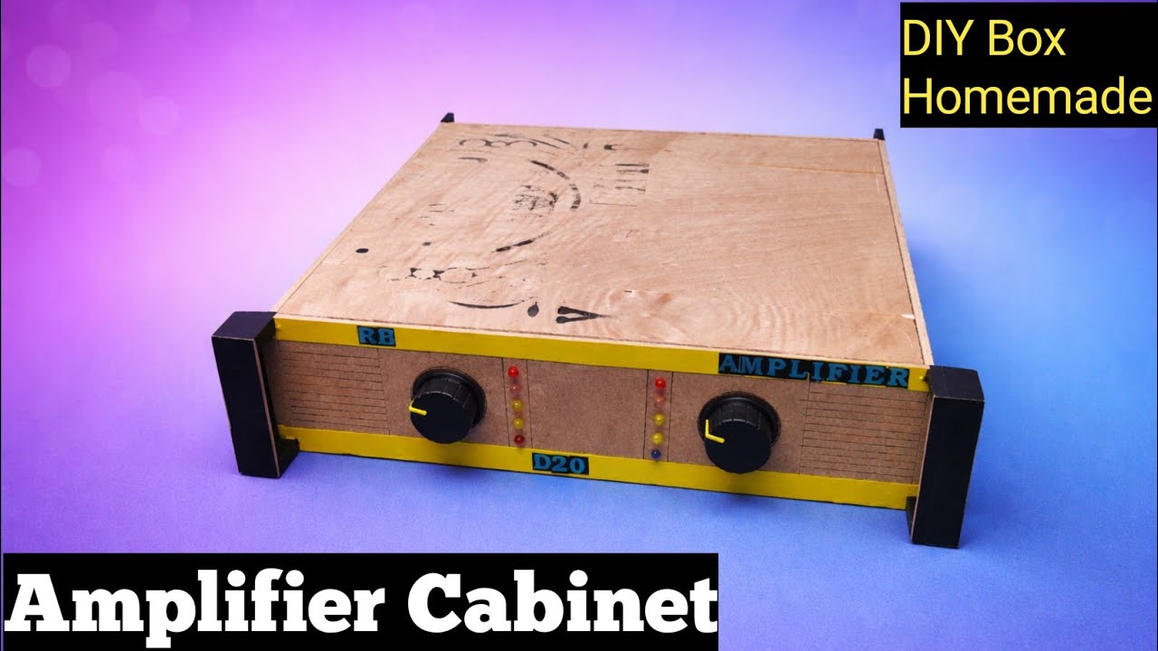 कम खर्च में Homemade Amplifier Cabinet 😲 | DIY Amplifier Cabinet Making
