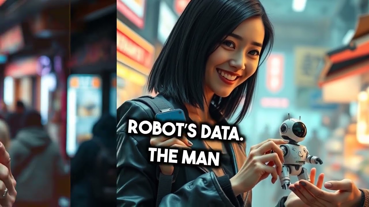 The Last Imperfect AI: A Heartfelt Moment in a High-Tech Future