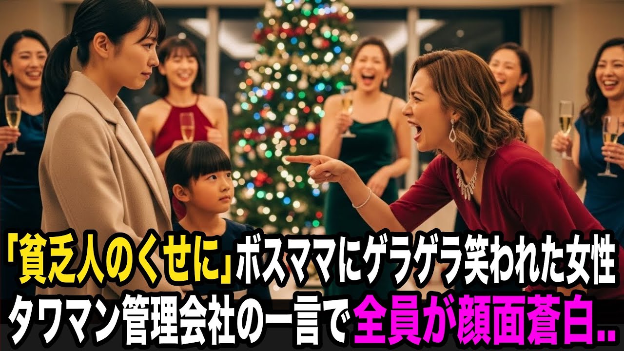 「貧乏人のくせに図々しいわ」タワマンのパーティーでボスママにゲラゲラ笑われた女性。主催者の一言で全員が凍りついた…