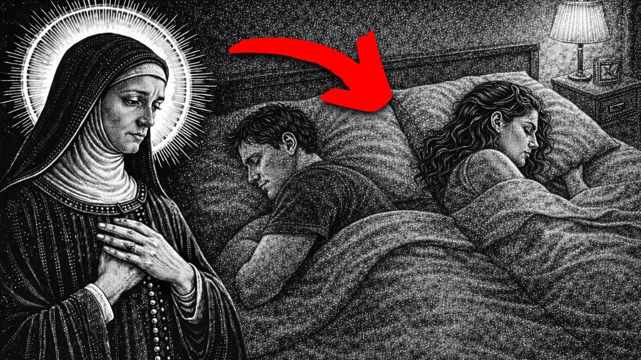 Saint Teresa Saw What Happens When Spouses Sleep Back-To-Back Without Ever Touching