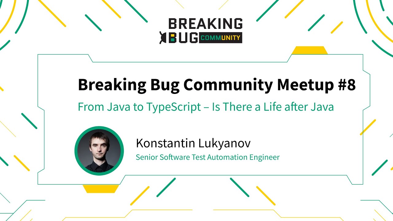 From Java to TypeScript – Is There a Life after Java, Konstantin Lukyanov