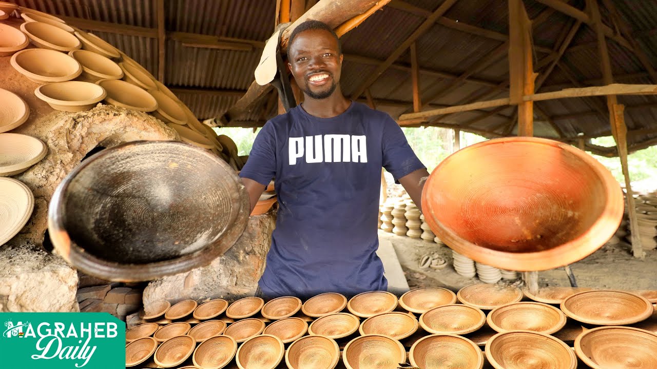 How Pots & Earthernware Bowls are Made in Ghana